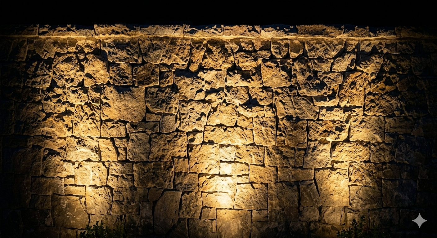 Facade lighting detail