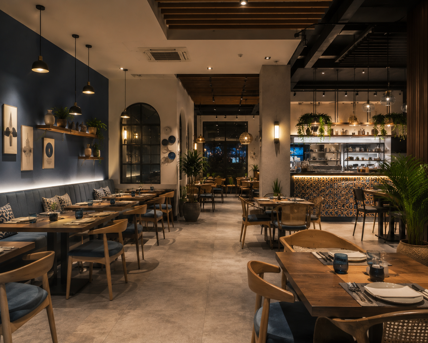 Restaurant lighting