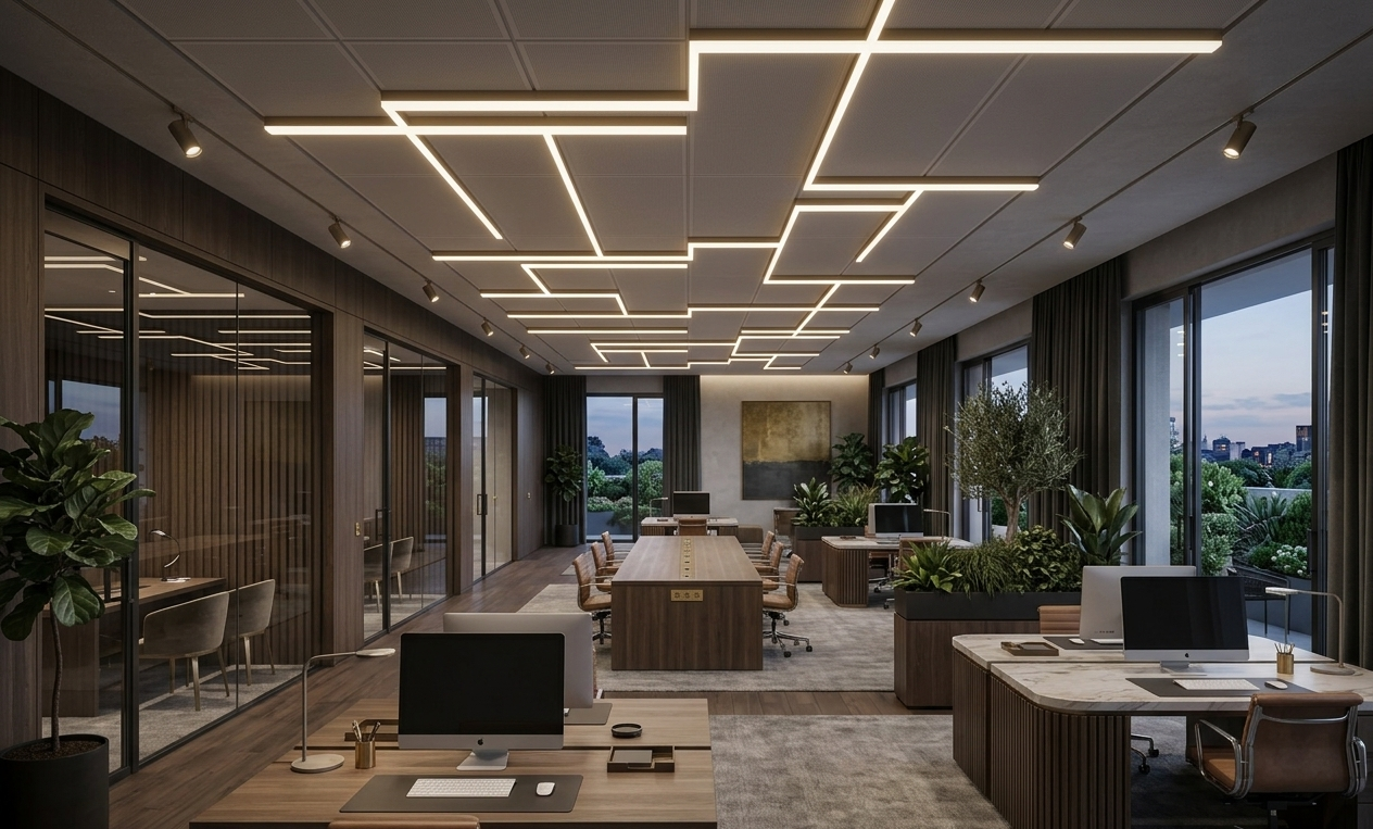 Office lighting project